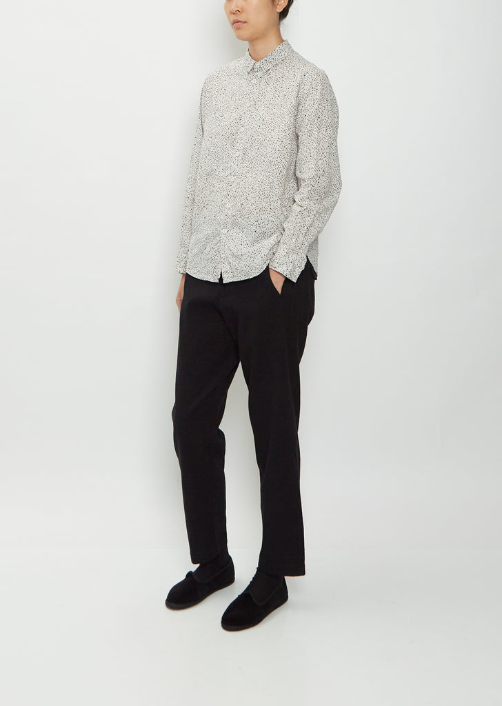 Button-Up Cotton Blouse