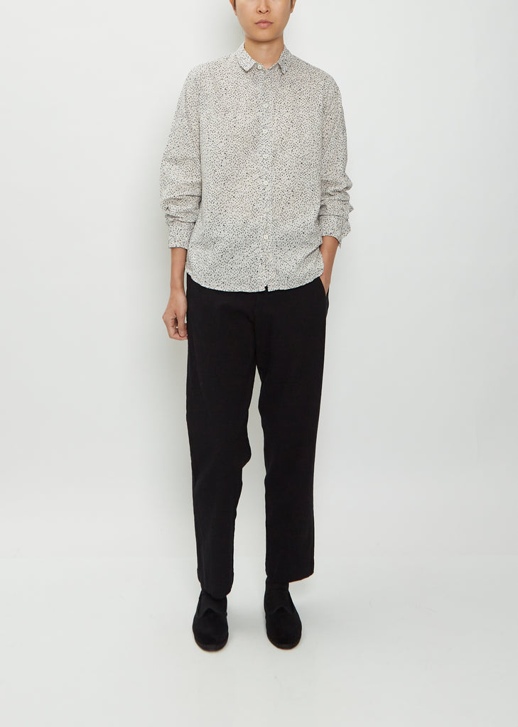 Button-Up Cotton Blouse