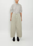 Belt Loop Cotton Pants