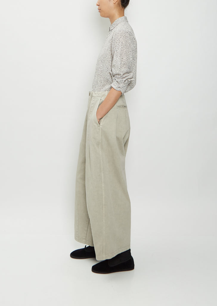 Belt Loop Cotton Pants