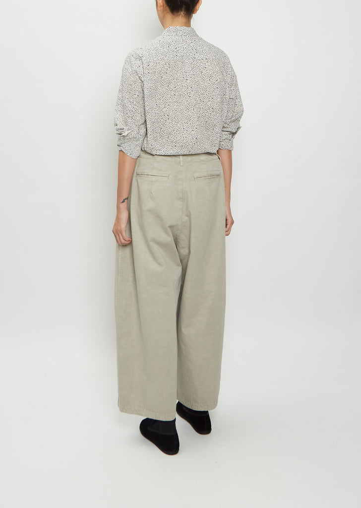 Belt Loop Cotton Pants