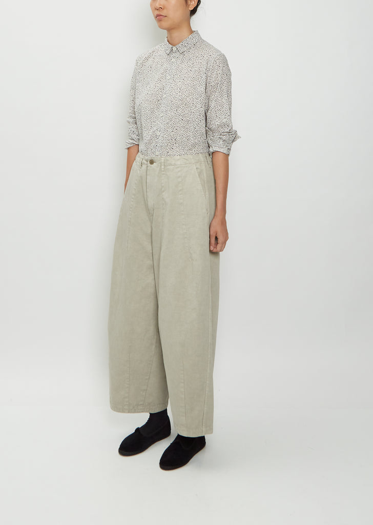 Belt Loop Cotton Pants