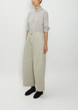 Belt Loop Cotton Pants