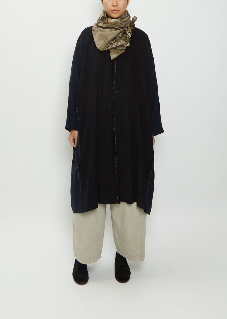 Cotton Silk Stole — Beige