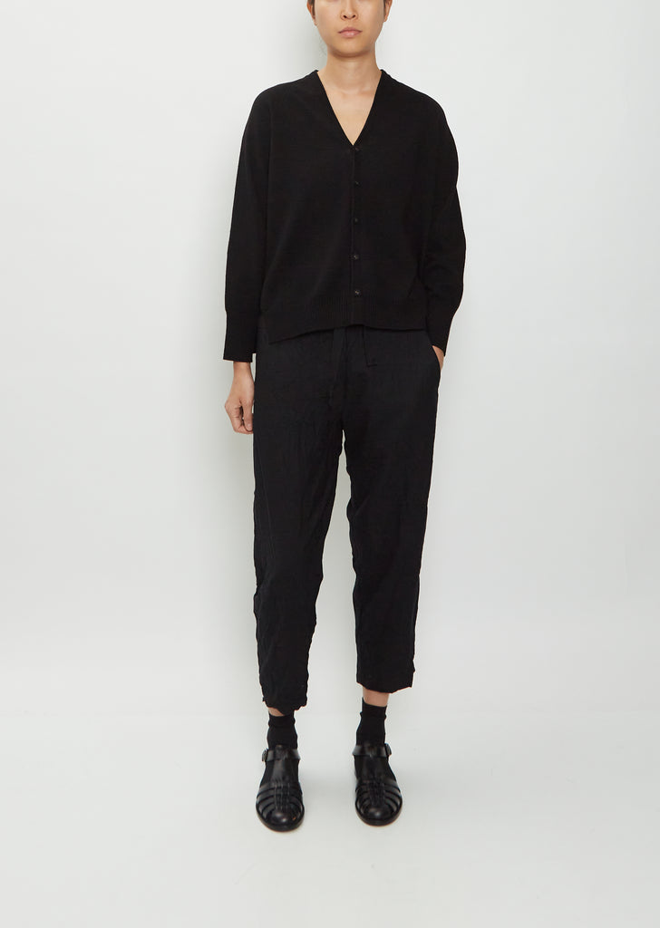 Cropped Wool Pants
