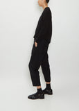 Cropped Wool Pants