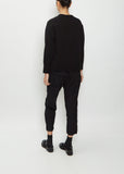 Cropped Wool Pants