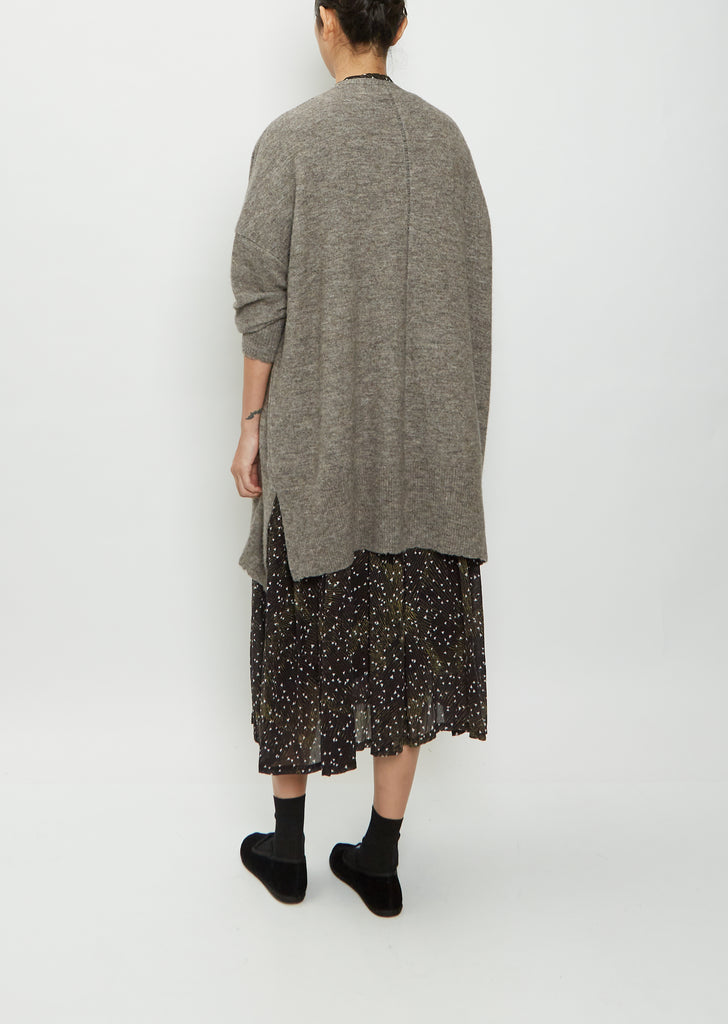 Knit Alpaca Cardigan