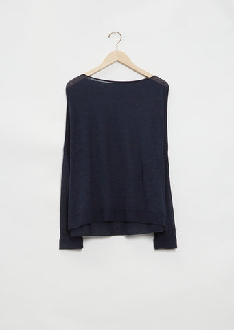 Boatneck Sweater — Marine