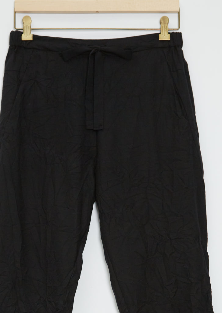 Cropped Wool Pants