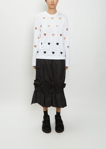 Long Sleeve Heart Boy Cotton T-Shirt