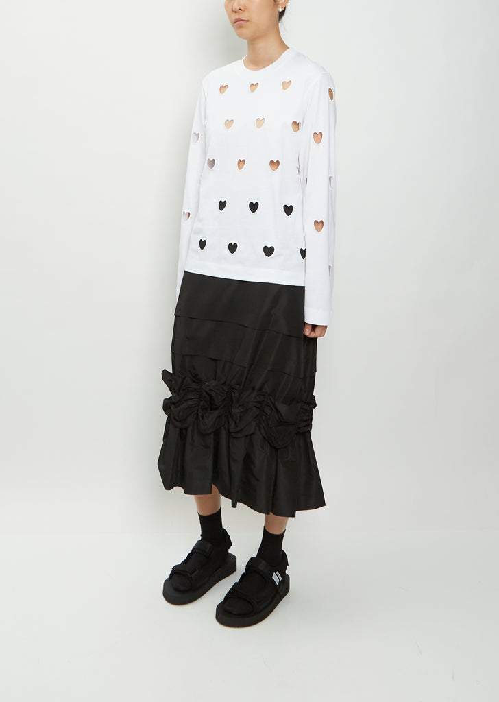 Long Sleeve Heart Boy Cotton T-Shirt