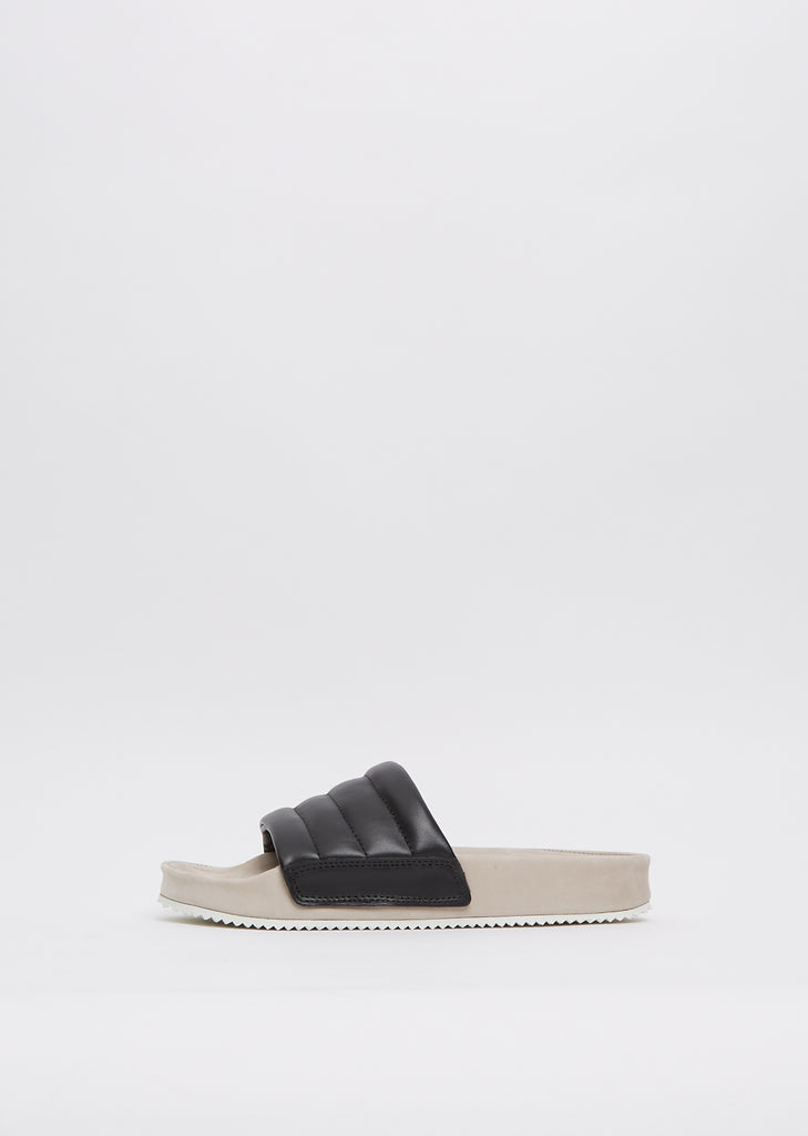 Pause Puff Sandal — Black