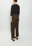 Pakora Cotton Pants — Khaki