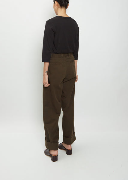 【完売必至】Dries Van Noten PAXY GD ブラウンパンツ Paxford GD Pants – La Garçonne