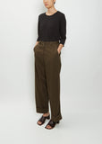 Pakora Cotton Pants — Khaki