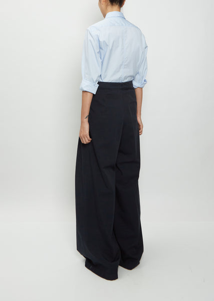 VIP【送料関税込】DRIES VAN NOTEN PAMPLONA COTTON TROUSERS Feb2021Session42516_TMHILHPS20
