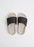 Pause Puff Sandal — Black