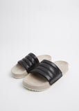 Pause Puff Sandal — Black