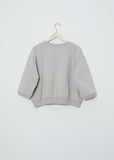 3/4 Sleeve Sweatshirt — Light Grey
