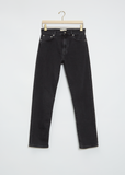 Wular Straight Cotton Denim Pants — Washed Grey
