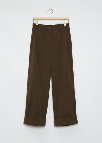 Pakora Cotton Pants — Khaki