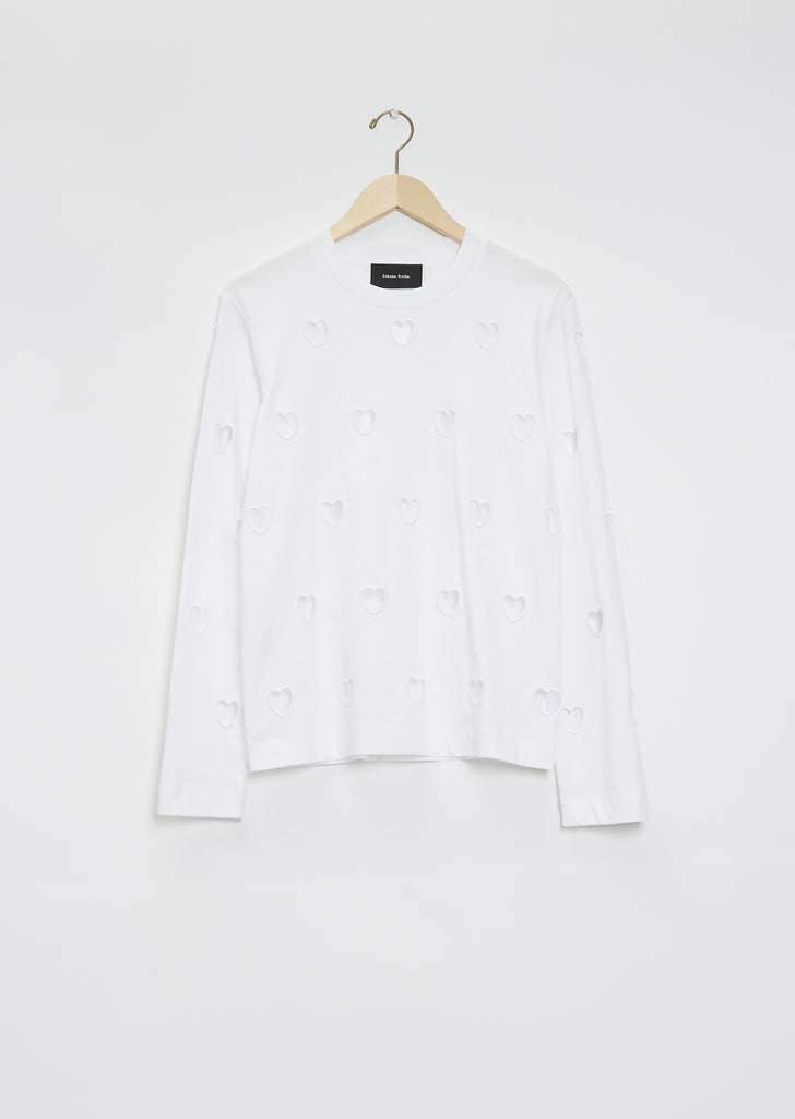 Long Sleeve Heart Boy Cotton T-Shirt