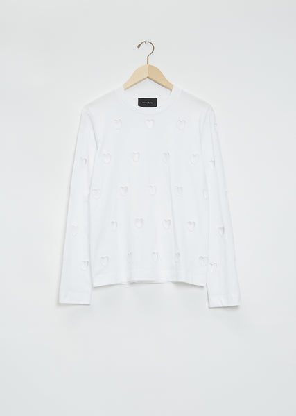 Long Sleeve Heart Boy Cotton T-Shirt – La Garçonne