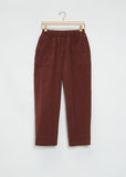 Fabi Cotton Pant — Burgundy