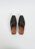 Licia Mule Clog — Black