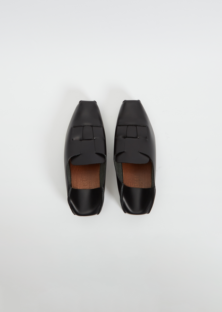 Lega Heel Clog — Black