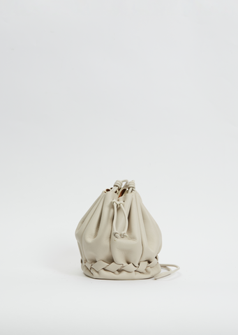 Molina Drawstring Crossbody — Ice