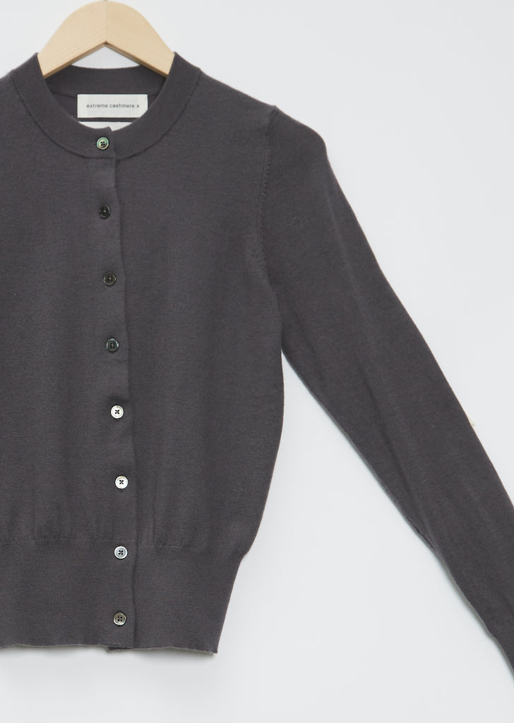n°94 Little Cashmere Cardi — Concrete