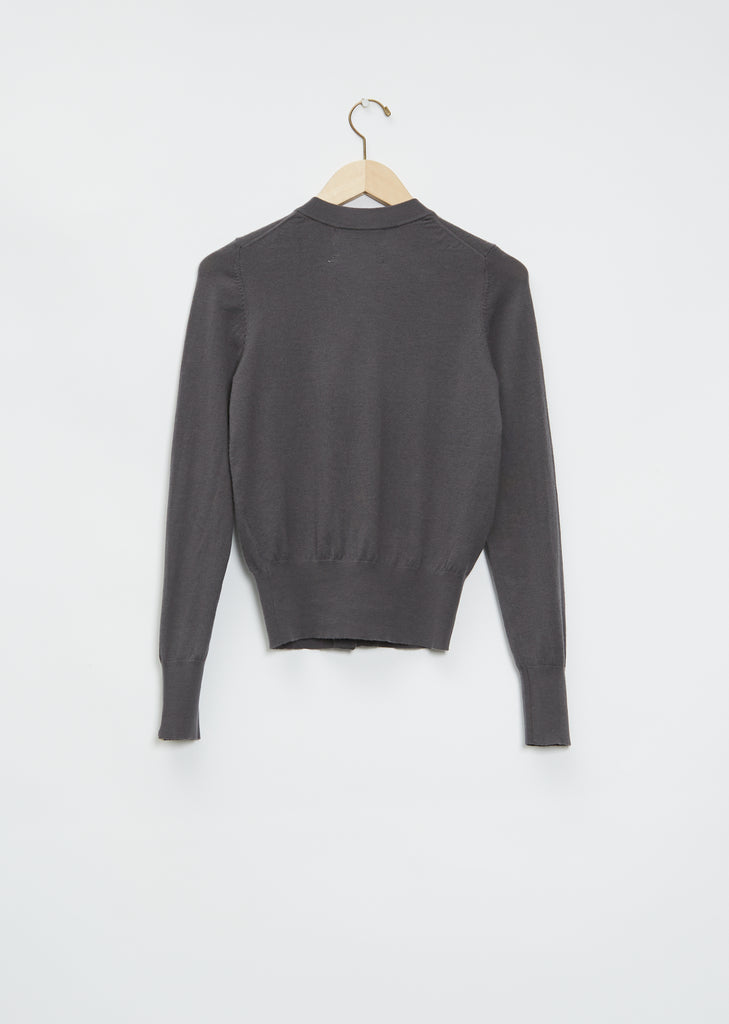 n°94 Little Cashmere Cardi — Concrete