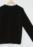 Minute Cashmere Sweater — Black