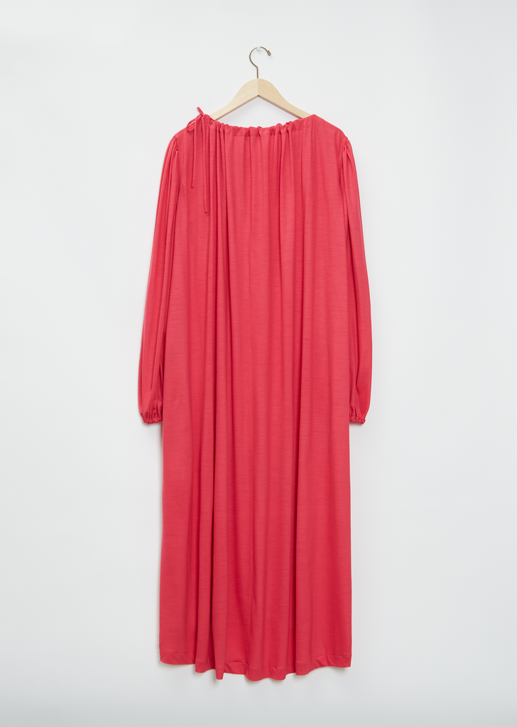 Dulcina Puff Sleeve Wool Dress