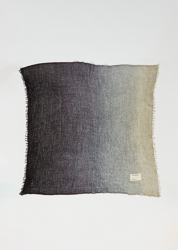 Dip Dye Woven Cashmere Scarf