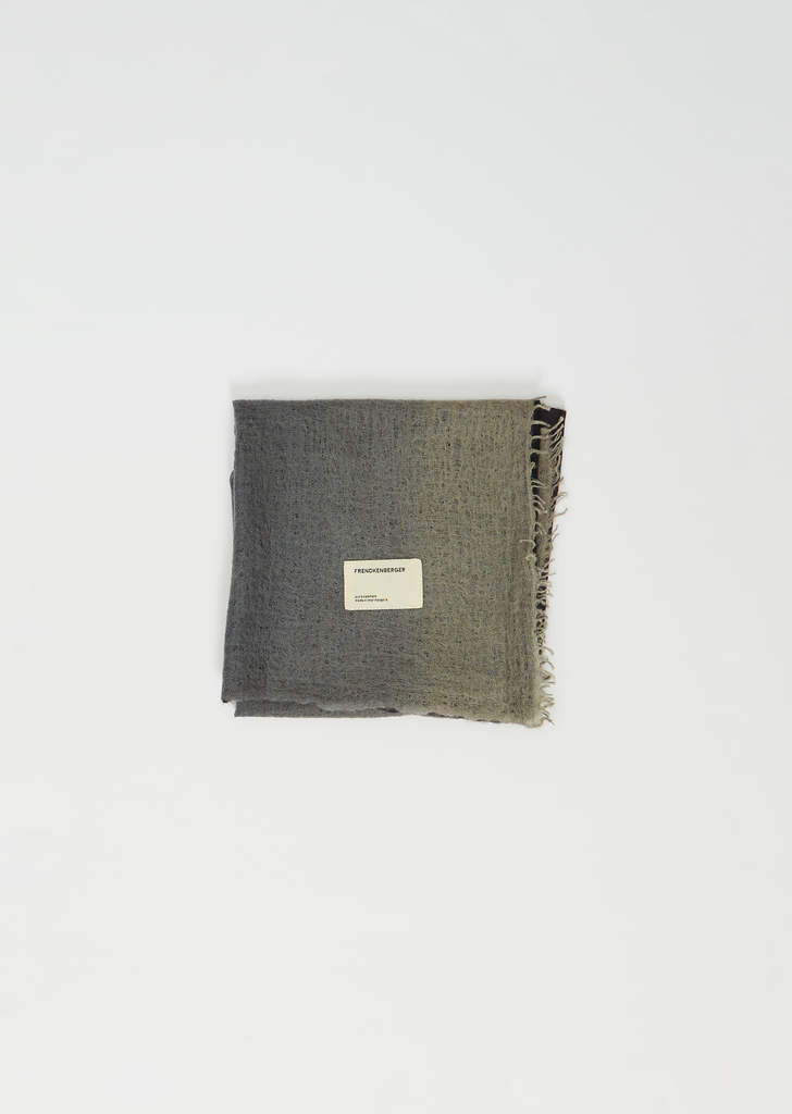 Dip Dye Woven Cashmere Scarf