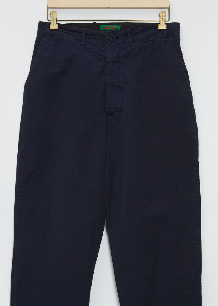 Men's Ah Cotton Pant — Dyed Navy