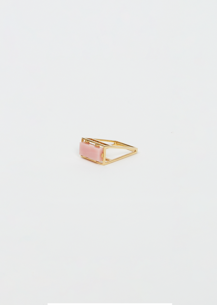 Diaspro Ring — Pink Opal