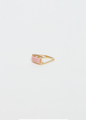 Diaspro Ring — Pink Opal