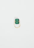 Sandwich Deco Ring — Lapis Lazuli & Malachite