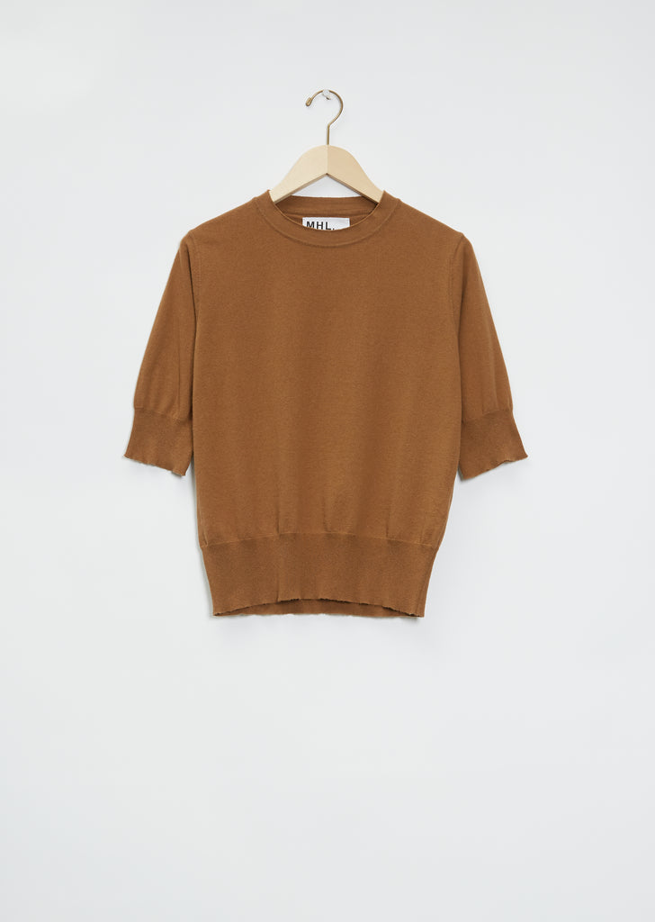 Surplus Cotton T-Shirt — Walnut