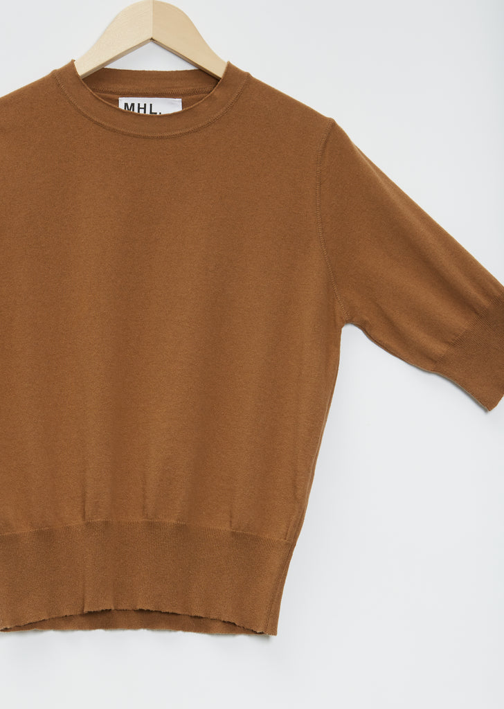 Surplus Cotton T-Shirt — Walnut