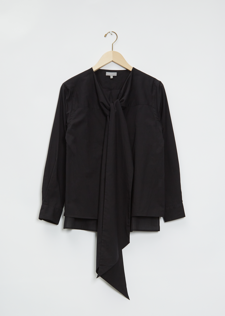 Yoke Cotton Tie Shirt