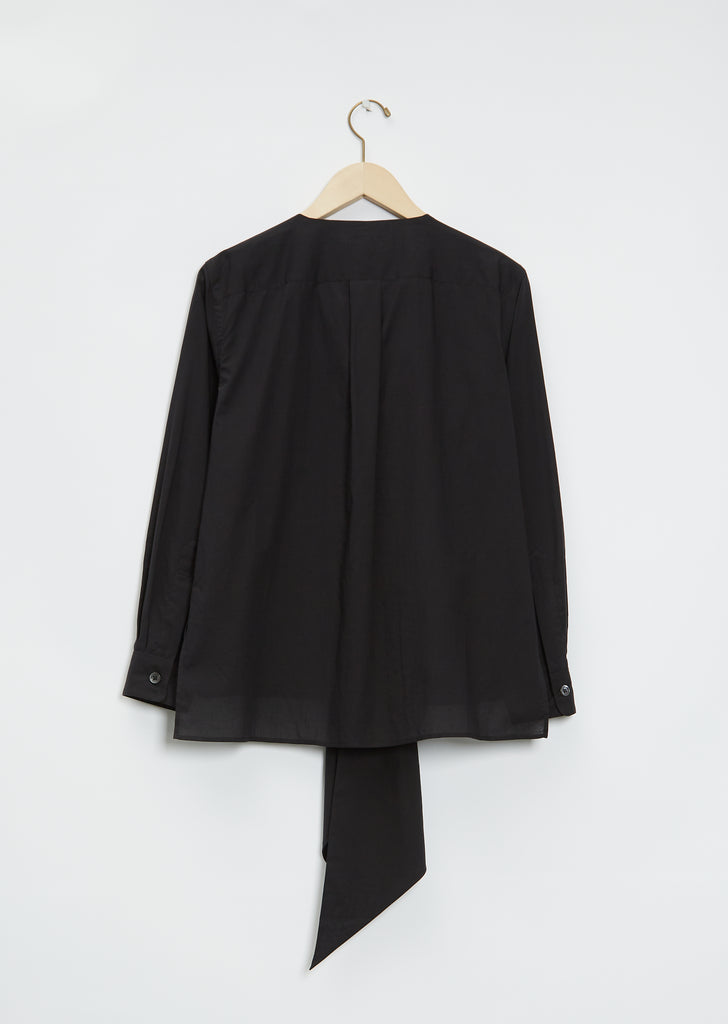 Yoke Cotton Tie Shirt