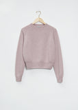 Short Classic Cashmere Crewneck — Crocus