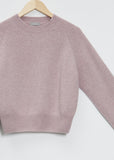 Short Classic Cashmere Crewneck — Crocus