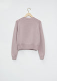 Short Classic Cashmere Crewneck — Crocus