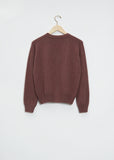 Seamless V-Neck Cashmere Cardigan — Heather